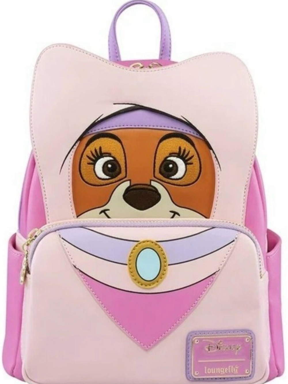 Loungefly Disney Robin Hood Maid Marion Figural Mini Backpack NWT